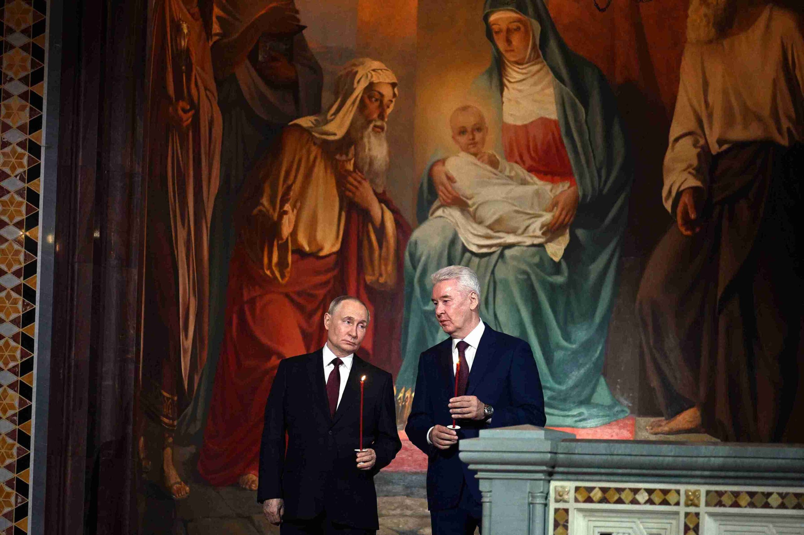 Rat u senci proslave pravoslavnog Uskrsa Putina i Zelenskog