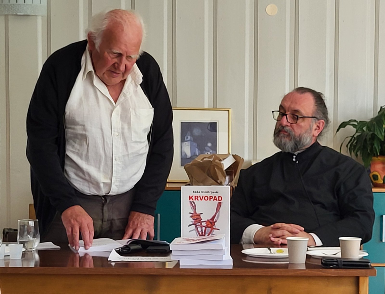 Održana promocija knjige Krvopad Saše Dimitrijevića u Tonsbergu