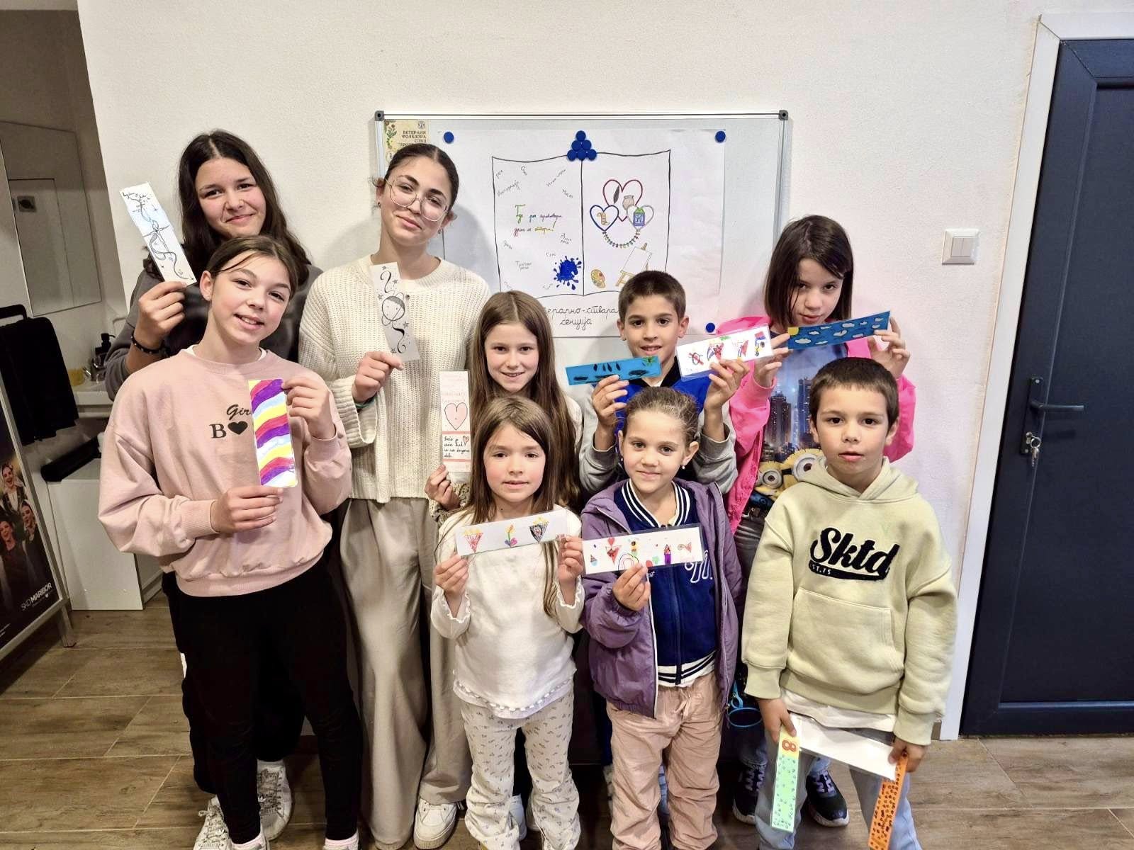 mali-kreativci-iz-maribora-obelezili-svetski-dan-knjige-izradom-obelezivaca